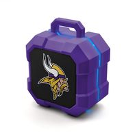 NFL Prime Brands Group ShockBox Bluetooth Speaker, Minnesota Vikings