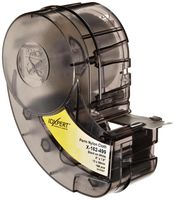 Brady X-162-499 IDXPERT And LABXPERT 0.5" Height, 1.5" Width, B-499 Nylon Cloth Black On White Color Label (165 Per Cartridge)