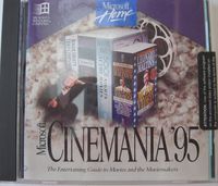 Microsoft Cinemania 95: The Entertaining Guide to Movies and the Moviemakers (CD-ROM)