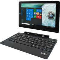 NEW i896QW 8.95" 2-in-1 32GB Tablet Intel Atom Bay Trail Z3735F processor Windows 10 (Black)
