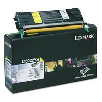 Lexmark C5222YS C522 C524 C530 C532 C534 Toner Cartridge (Yellow) in Retail Packaging
