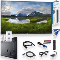 Dell C5519Q 55" Class 4K UHD 3840 x 2160 Commercial Display with Remote, Cleaning Set and More - Business Meeting - Advanced Bundle