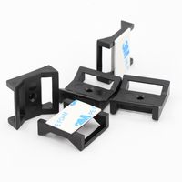 Yongcun Self Adhesive Cable Tie Mount Adhesive Backed Cable Mounts Cable Tie Mounting Base Mount Saddle Holder Pack of 20PCS (30mm Tie Hole Size W22mm)