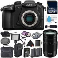 Panasonic Lumix DC-GH5 Mirrorless Micro Four Thirds Digital Camera (Body Only) + Panasonic Lumix G Vario 100-300mm f/4-5.6 II Power O.I.S. Lens Bundle