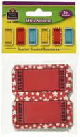 Teacher Created Resources Carnival Tickets Mini Accents (5802)