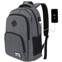17.3 Inch Laptop Backpack,Backpack for High School Student,College Backpack with USB Charging Port for Men and Women