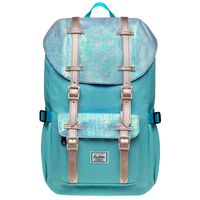 Laptop Outdoor Backpack, Travel Hiking& Camping Rucksack Pack, Casual Large College School Daypack, Shoulder Book Bags Back Fits 15" Laptop & Tablets by Kaukko (P14-Fairy bluegreen)