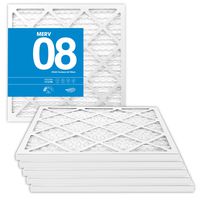 MervFilters 12x12x1 Air Filter, MERV 8, MPR 600, AC Furnace Air Filter, 6 Pack