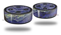 Skin Wrap Decal Set 2 Pack for Amazon Echo Dot 2 - Vincent Van Gogh Starry Night (2nd Generation ONLY - Echo NOT Included)
