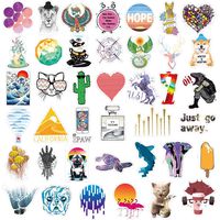 Stickers for Water Bottles Big 100-Pack Cute,Waterproof,Aesthetic,Trendy Funny Stickers for Laptop,Phone,Hydro Flask Travel Vinyl Stickers Waterproof