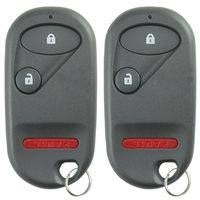 KeylessOption Keyless Entry Remote Car Key Fob Replacement for E4EG8DJ (Pack of 2)