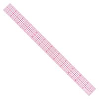Westcott 8ths Graph Ruler, 1 x 12", Transparent (W-25)