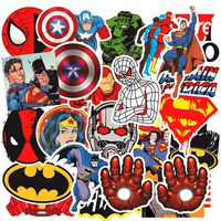 Laptop Stickers for Hydro Flask(100pcs), Superheros Stickers for Water Bottles, Vinyl Stickers for Laptop Skateboard Luggage Decal Graffiti Patches Stickers in Bulk