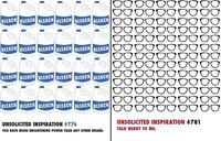 Quiplip Funny Birthday Cards Unsolicited Inspirations, 6-Pack (UI07126PCK)