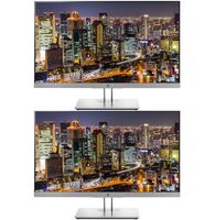 HP EliteDisplay E243 23.8 Inch IPS LED Backlit Monitor 2-Pack, FHD 1920 x 1080 (1FH47A8#ABA)