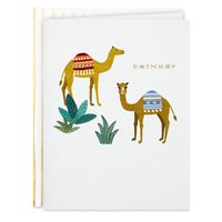 Hallmark Good Mail Congratulations Card or Hello Card (Camels)