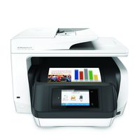 HP OfficeJet Pro 8720 All-in-One Wireless Printer with Mobile Printing, HP Instant Ink & Amazon Dash Replenishment ready - White (M9L75A) (Renewed)