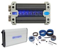 Hifonics Zeus ZXX-2000.4 2000w RMS 4-Channel Car Amplifier+Amp Kit+Capacitor