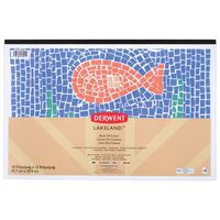 Derwent Lakeland Book of Colors, 48 Sheets, 18" x 12", Assorted Colors (53002)