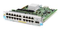 HP J9992A HPE 20-Port 10/100/1000BASE-T PoE+ MACsec/1-Port 40GbE QSFP+ v3 zl2 Module