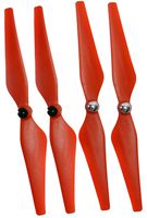 2 Pairs 9450 Self-tightening Propeller Blades For DJI Phantom 1, Phantom 2, and Phantom 3 Series Quadcopters - Color Red