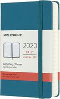 Moleskine 2020 Daily Planner, 12M, Pocket, Magnetic Green, Hard Cover (3.5 x 5.5)