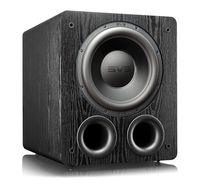 SVS PB-3000 Subwoofer - 13-inch Driver, 800W RMS, 2,500W Peak Power, DSP Control App - Premium Black Ash