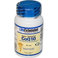 Life Extension, Super Ubiquinol CoQ10 with Enhanced Mitochondrial Support, 50 mg, 100 Softgels - 2pc