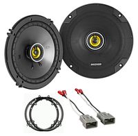 Kicker CSC 6.5" Factory Door Speaker Replacement Kit For 2001-2005 Honda Civic