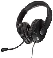 HamiltonBuhl MACH-2 Multimedia Stereo Headset - Over-Ear with Steel Reinforced Gooseneck Mic