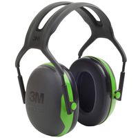 3M Peltor X1A Over-the-Head Ear Muffs, Noise Protection, NRR 22 dB, Construction, Manufacturing, Maintenance, Automotive, Woodworking