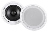 Pair Rockville HC85 8" Inch 700 Watt in-Ceiling Home Theater Speakers 8 Ohm