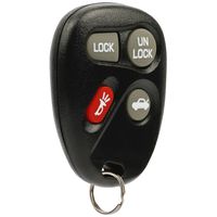 Car Key Fob Keyless Entry Remote fits Buick Lesabre Park Avenue / Chevy Impala Malibu Monte Carlo / Oldsmobile 88 98 Alrero Aurora / Pontiac Bonneville Grand AM (KOBUT1BT, 25678792)