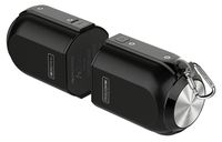 Soundstream h2Go Waterproof Double Wireless Portable Bluetooth Speakers + 2 x 2100 mAh Powerbank, 18 Hours Play-time