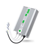 SHNITPWR LED Driver 300W 12V 25A Power Supply Waterproof IP67 Low Voltage Transformer, AC 85-130V to DC 12 Volt Adapter Converter for Outdoor Lighting Aquarium Lights Advertising Display CCTV Camera