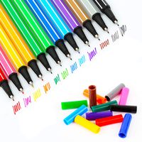 12 Colors Journal Planner Pens, Fine Point Markers, Fine-Liner Pens, No Bleed, for Drawing and Writting