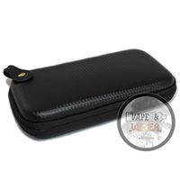 [Vape and Wires] Carbon Fiber Pattern Design Hard Carrying Case for Kanthal Wire, E-Liquid, Vapes, Vape Mods [CASE ONLY]