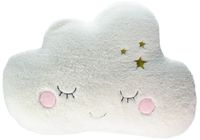 Little Love by NoJo Cloud Shaped Pillow, White