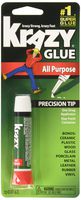 Krazy Glue KG585 Instant Purpose Tube 0.07-Ounce Pack of 6, Clear 6 Count