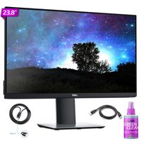 Dell P2419HC 23.8" 16:9 Ultrathin Bezel IPS Monitor - USB-C and DisplayPort Connectors with Cleaning Spray