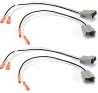 (2) Pair of Metra 72-9300 Speaker Wire Adapters for Select Mazda/Nissan Vehicles - 4 Total Adapters