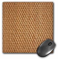 3dRose LLC 8 x 8 x 0.25 Inches Mouse Pad, Natural Sisal Fiber (mp_62629_1)