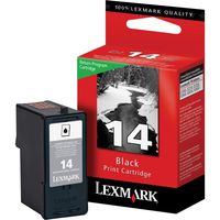Lexmark No 14 Black Return Prog Print Cartridge