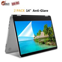 [2 Pack] 14" Anti Glare Screen Protector Compatible for ASUS VivoBook 14 Inch/HP Stream 14 Inch/Acer Chromebook 14 Inch/Lenovo Flex 14 Inch/HP ChromeBook 14 Inch
