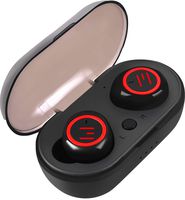 GR8IM Wireless Earbuds TWS Stereo Bluetooth 5.0 in-Ear Headphones with Deep Bass, ANC Noise Cancelling, Built-in Mic, Answer Phone Call Earphone IPX5 Waterproof Sports Earpiece with Charging Case