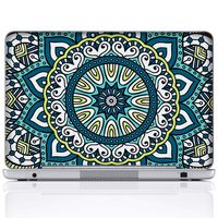 Meffort Inc 15 15.6 Inch Laptop Notebook Skin Sticker Cover Art Decal (Included 2 Wrist pad) - Mandala Design