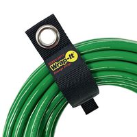 Heavy-Duty Wrap-It Storage Straps, 10" (6 Pack) - Hook and Loop Extension Cord Organizer Hanger, Cord Wrap Keeper, Cable Straps for Cords, Hoses, Rope, RV, Boat and Garage Storage and Organization