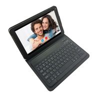 Azpen G1058 10.1" 4G LTE Unlocked Tablet 16GB with Bluetooth Keyboard Leather Case GPS HD IPS Screen and Free Data Plan