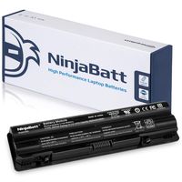 NinjaBatt Laptop Battery JWPHF for Dell XPS 14 15 17 L401X L501X L502X L701X L702X R795X 08PGNG 0R4CN5 312-1123 312-1127 453-10186 J70W7 P11F WHXY3 - [6 Cells/4400mAh/11.1V]