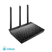 RT-AC66U - Wireless Router - 4-Port-Switch